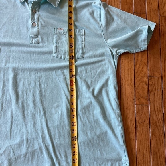 beach and barn polo shirt Men’s 2x aqua blue soft cotton, great condition - Picture 3 of 5